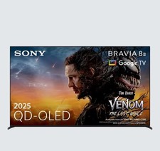 Image of Sony Bravia 8 II Smart TV K65XR8M25BP (2025) 65" QD-OLED HDR 4K Ultra HD C Grade