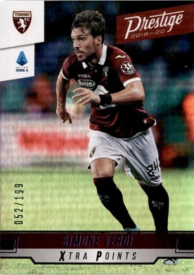 2019-20 Panini #289 Simone Verdi Prestige Xtra Points Purple /199