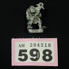 1 Orc Guerriero Metallo Warhammer Fantasy The Old Mondo Greenskinz Orchi &