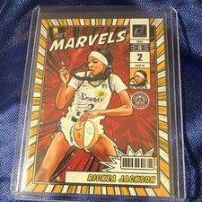 Panini 2025 Donruss WNBA Net Marvels Rickea Jackson #6 Los Angeles Sparks