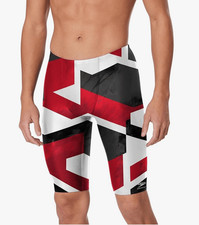 Speedo Men's Swimsuit Jammer Endurance Solid USA Adult -24