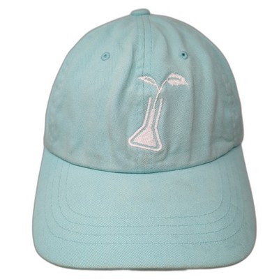 Friendly Farms Slideback Hat Blue One Size Adjustable Solid Yupoong