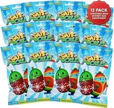 Cats vs Pickles 12 Pack Holiday Christmas 2023 Bean Mystery Bags 4" Plushies