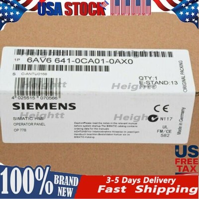 NEW SIEMENS 6AV6641-0CA01-0AX0 6AV6 641-0CA01-0AX0 SIMATIC HMI