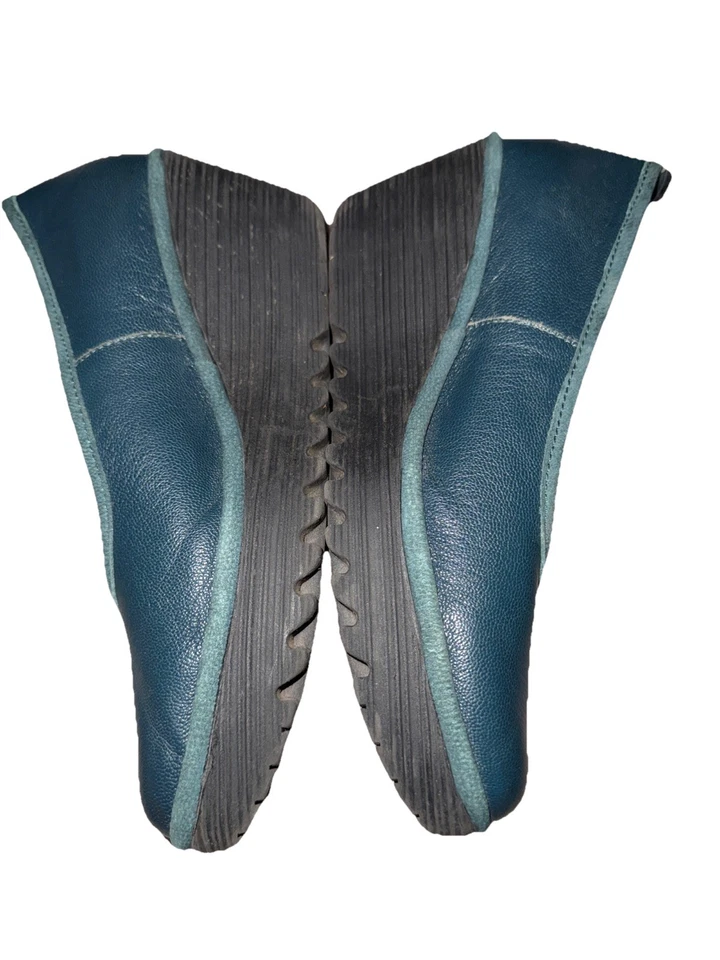 FLY London женщин зеленый Yalu риф мусс на танкетке насос каблук офис повседневный комфорт - Изображение 4 из 4