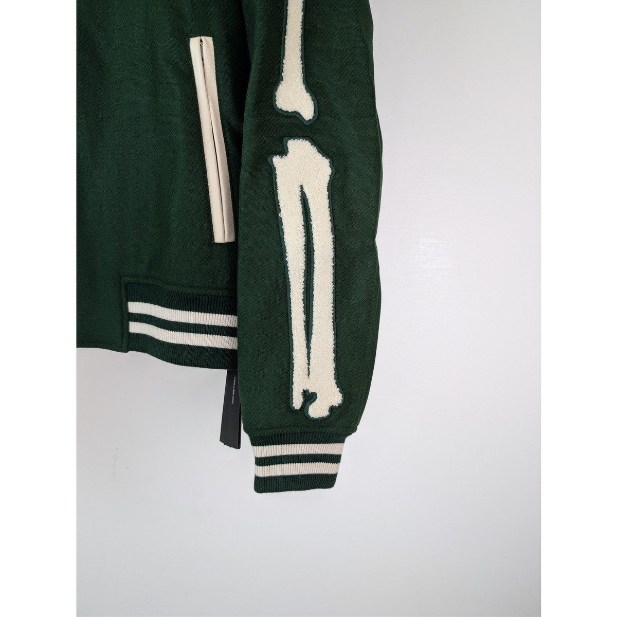 Amiri Bones Jacket in Rain Forest BNWT 46 | eBay