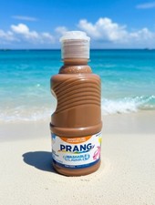 Prang Washable Tempera Paint Brown Washable Brown Paint Bottle MR-7006