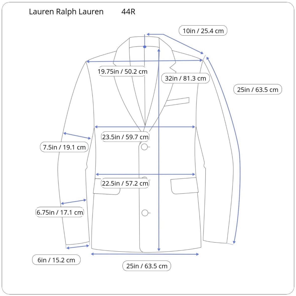 Lauren Ralph Lauren Dark Navy Pinstripe SUIT Pleated - Mens 44R W35 - Canada thumbnail 4