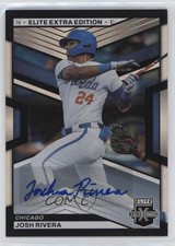 2023 Panini Elite Extra Edition Signatures Josh Rivera #144 Auto n1u