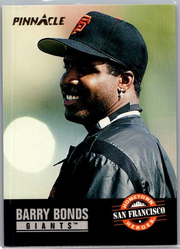 1993 Pinnacle Barry Bonds #484 card