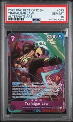Trafalgar Law (073) Alternate Art - Legacy of the Master OP12 Super Rare Foil