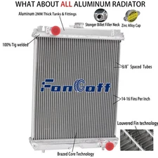 Aluminum Radiator Fit Kubota U45-3 KX121-3S KX121-3 KX161-3 KX121-3ST RD41142300