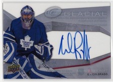 2008-09 Upper Deck Ice Glacial Graphs #GGAR Andrew Raycroft Toronto Maple Leafs
