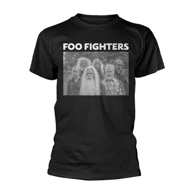Foo Fighters Aged Dave Grohl Concrete and Gold Licensed T-Shirt Herren