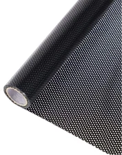 Perforated Mesh Window Film Self Adhesive Black Dotted One Way Film Privacy Stic