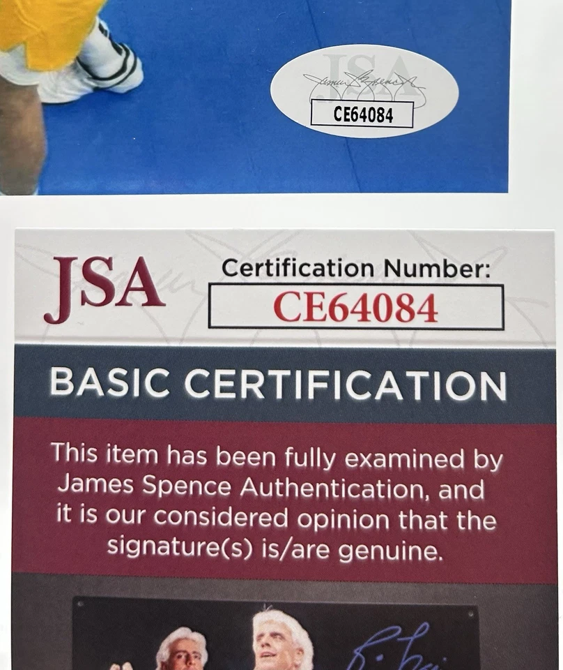 Shai Gilgeous Alexander Signed 8x10 Photo 2025 NBA Finals MVP JSA COA - Image 3 of 3