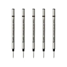 Ohto Ceramic Roller Water-Based Refills -305, Black Ink, Metal Body Fine Poin...