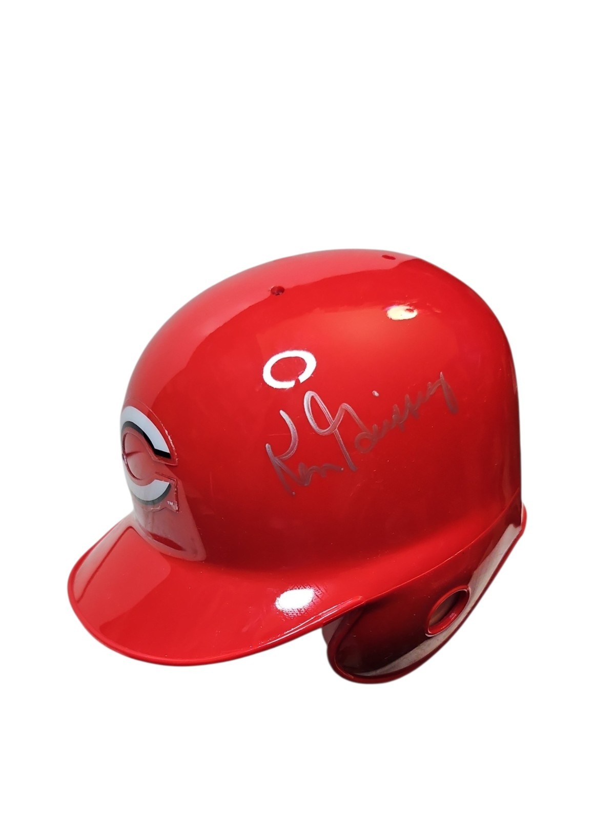 Ken Griffey Jr. Autographed Signed Cincinnati Reds Cincinatti Reds Baseball Mini Helmet Adenticated 