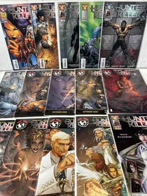 Hunter Killer Comic Complete Run #0 1-12 + Dossier Image Top Cow *VF-NM*