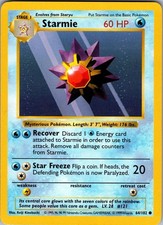 Starmie　スターミー● シャドウレス　Shadowless　ウィザーズ Starmie [Shadowless] #64 Prices | Pokemon Base Set | Pokemon Cards
