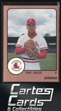 Tony Russo 1988 ProCards #333 Savannah Cardinals