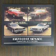 1977 Dodge Monaco Brochure Royal Monaco Broug...