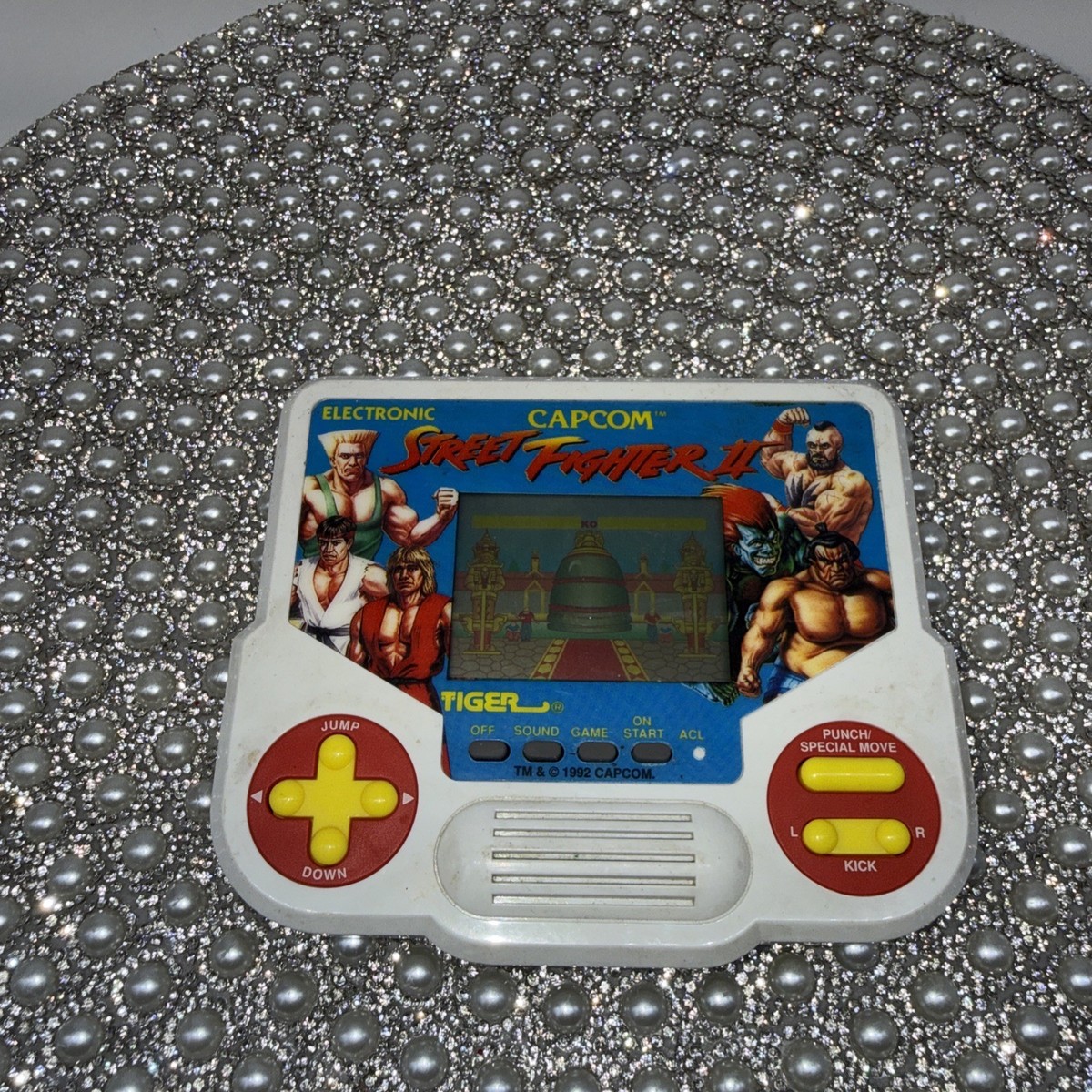 Street Fighter II Handheld Game 1988 Tiger Electronics Capcom