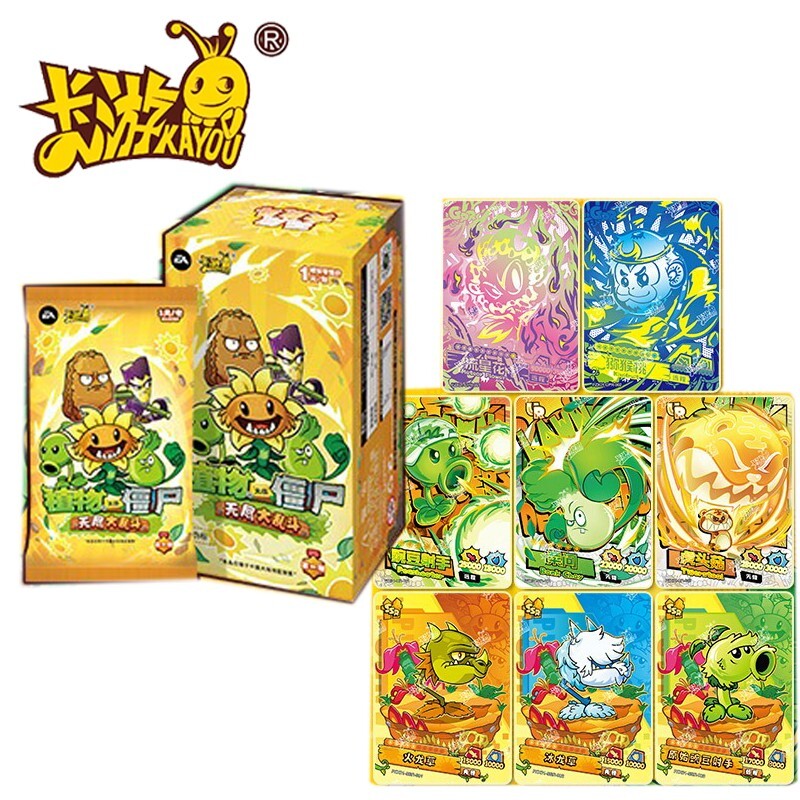 KAYOU ACG EA Plants vs. Zombie Game Battle Collection Trading