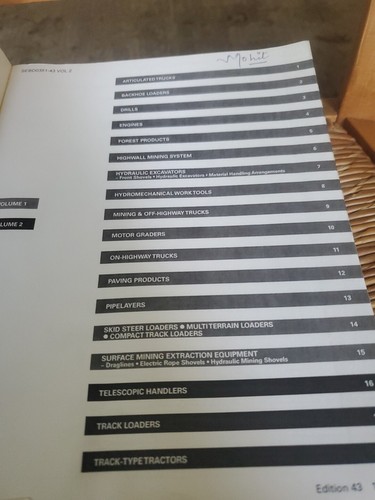 CAT CATERPILLAR PERFORMANCE HANDBOOK MANUAL 43 FORTY-THREE VOLUME 2 ONLY 2013 - Picture 4 of 10