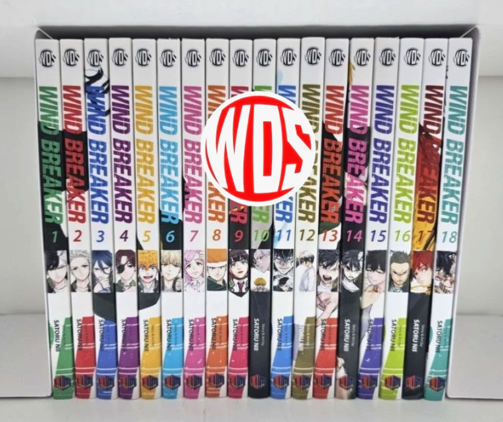 売れ筋がひ! Full Version English Manga Breaker Wind Set 1-18 Volume 全巻セット