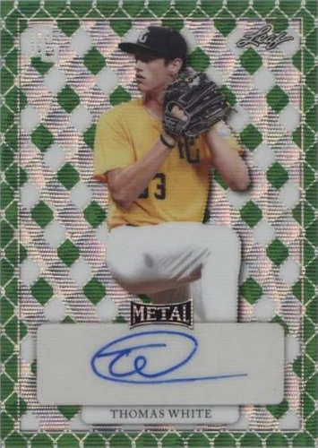 2022 Leaf Perfect Game National Showcase - Thomas White #MA-TW1