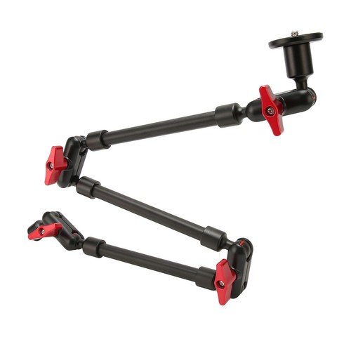 31in Adjustable Articulating Arm With 1/4in 3/8in Thread Articulating Arm Ca - Picture 5 of 22