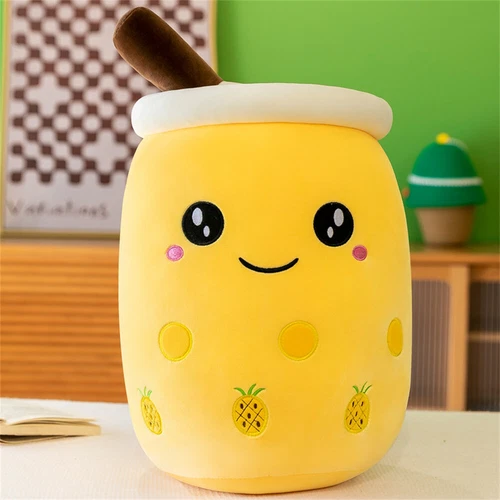 Bubble Tea Kuscheltier Plüschtier Boba Tee Kissen Plushie Plüsch Kissen Puppe DE - Bild 31 von 46