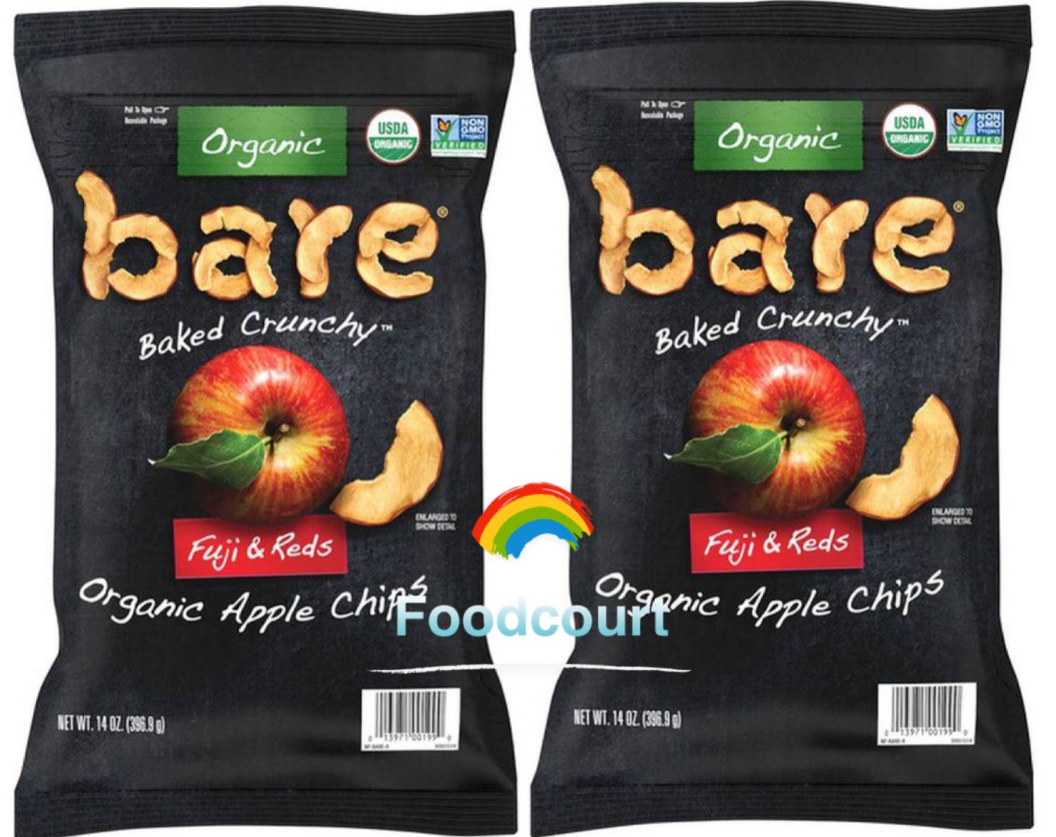 Bare Natural Apple Chips Fuji Reds Gluten Baked 14 Ounce 2 Count For Sale Online Ebay