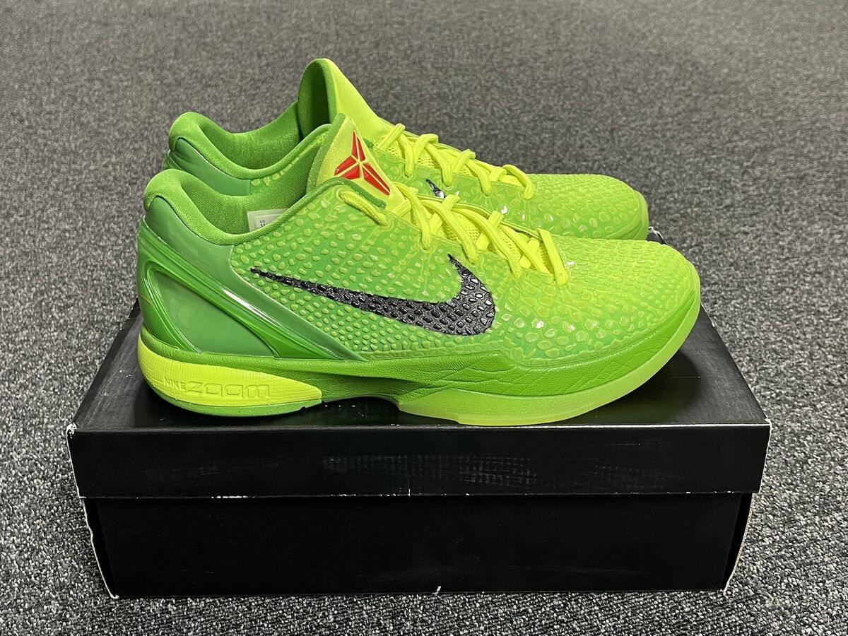 Nike Zoom Kobe 6 Protro Low Grinch (CW2190-300) Size 11 Nike Zoom Kobe 6 Protro Low Grinch (CW2190-300) Size 11
