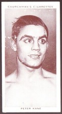 1938 Churchman's Boxing #21 Peter Kane VG/EX - 2 AVAILABLE
