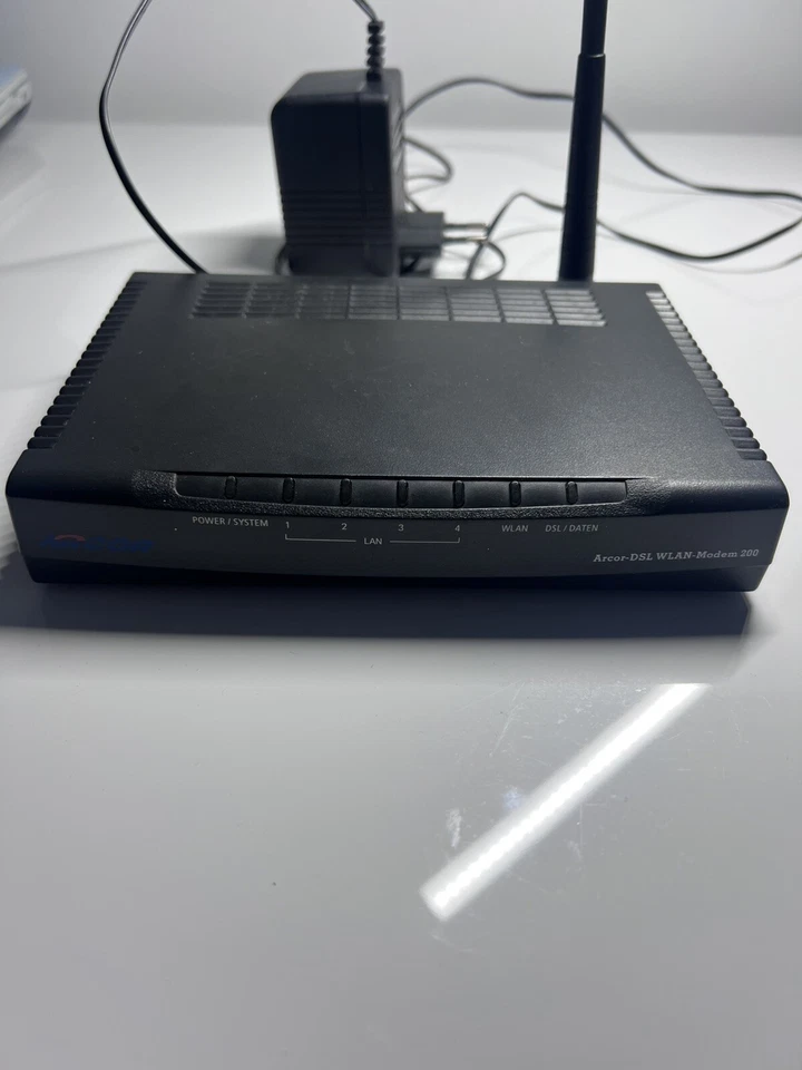 Modem Arcor DSL WLAN 200 incl. Arcor Starterbox DSL - Bild 4 von 4