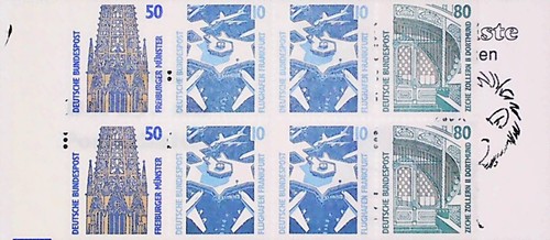 Germany Bund BRD 1987 Tourist Sights XF MNH** Booklet 15645