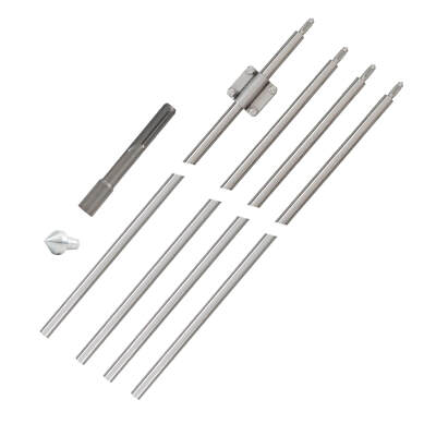 4m Tiefenerder Staberder Set Ø 20mm V4A Edelstahl SDS Max - mehrere Varianten