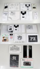 NIKON MANUAL ARCHIVE LARGE LOT
