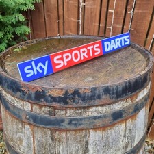 XL Sky Sports Darts Sign 3d Printed Perfect for your Mancave / Darts Set Up