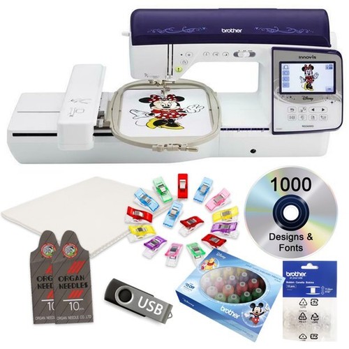 BROTHER NQ3600D Sewing and Embroidery Combo Machine 6x10 Hoop + Bonus