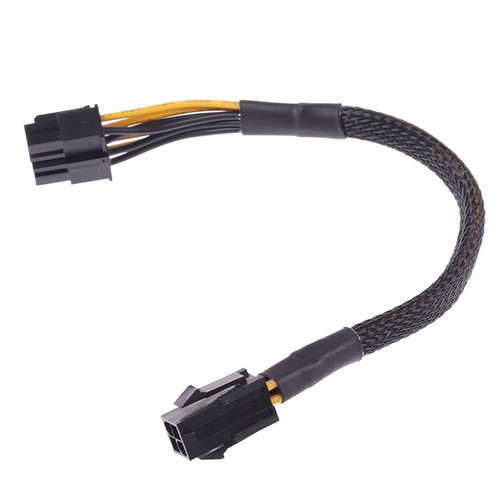1Pc 20CM 4Pin to 8Pin CPU Power Converter Cable Lead Adapter Office Suppl.l8 - Afbeelding 10 van 11