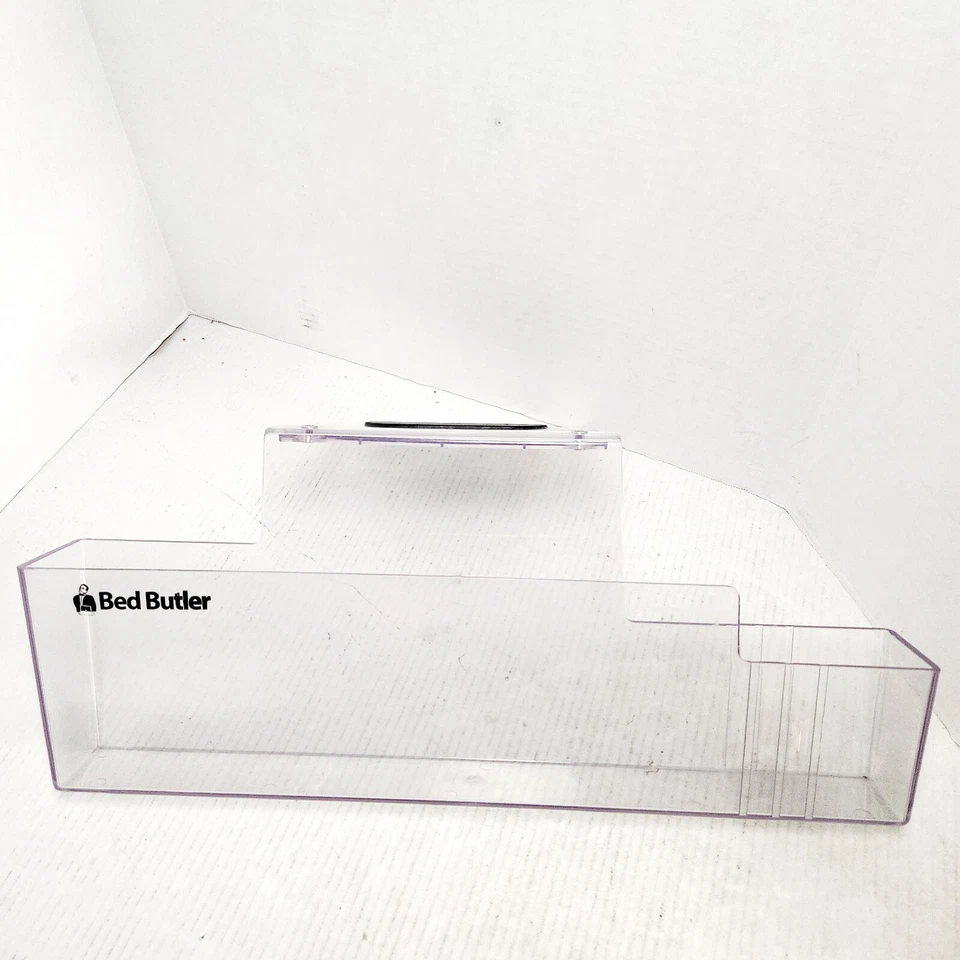 Акриловый подматрасник/поднос для кровати Bed Butler 20,5 дюйма с прикроватным держателем - Изображение 3 из 4