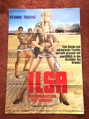 Ilsa - Haremswächterin des Scheichs Kinoplakat Poster A1, Dyanne Thorne