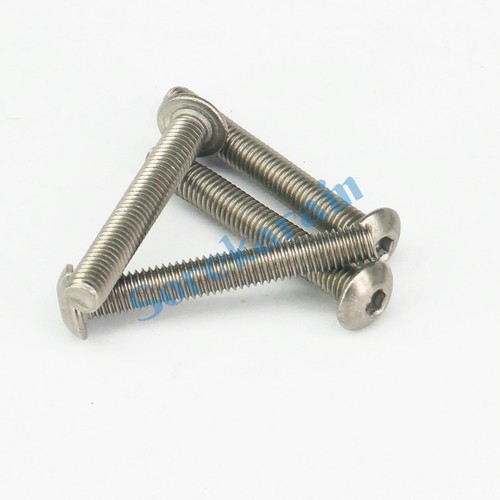 20PCS GR2 TA2 Pure Titanium M3/M4/M5/M6 Socket Dome Allen Head Cap Screws Bolts - Picture 34 of 47