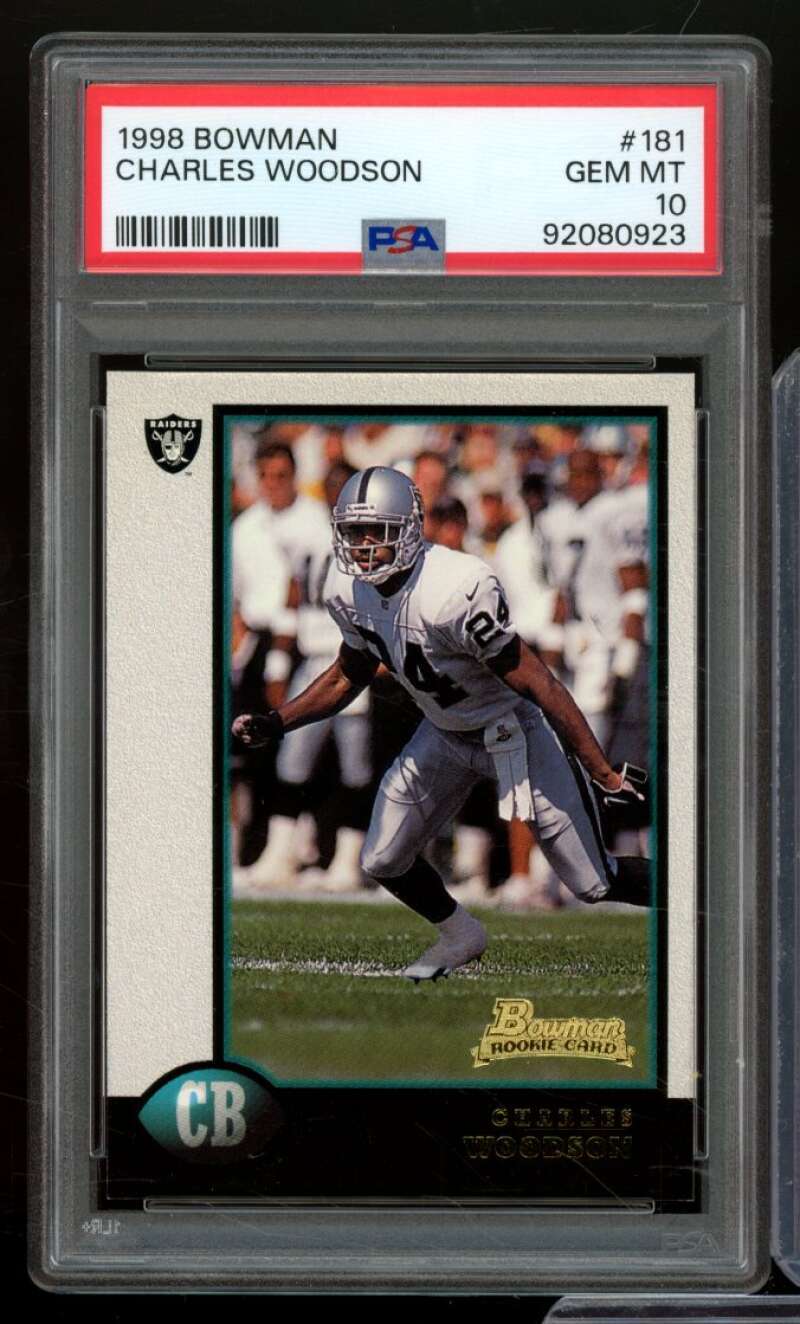 Charles Woodson Bowman #181 Base