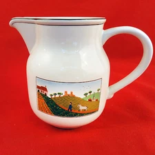 NAIF DESIGN Villeroy & Boch Milk Jug 5" tall NEW NEVER USED made in Luxembourg
