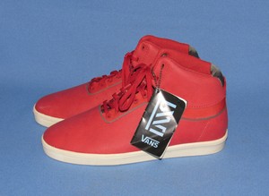 red vans size 8