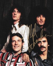 * MEL SCHACHER * signed 8x10 photo * GRAND FUNK RAILROAD * PROOF * 19